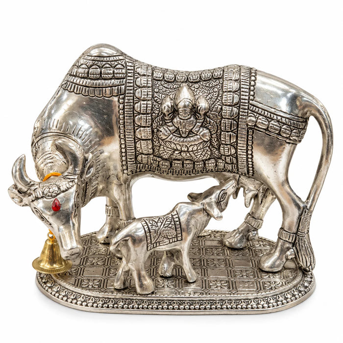 Kamdhenu Cow & Calf Idol