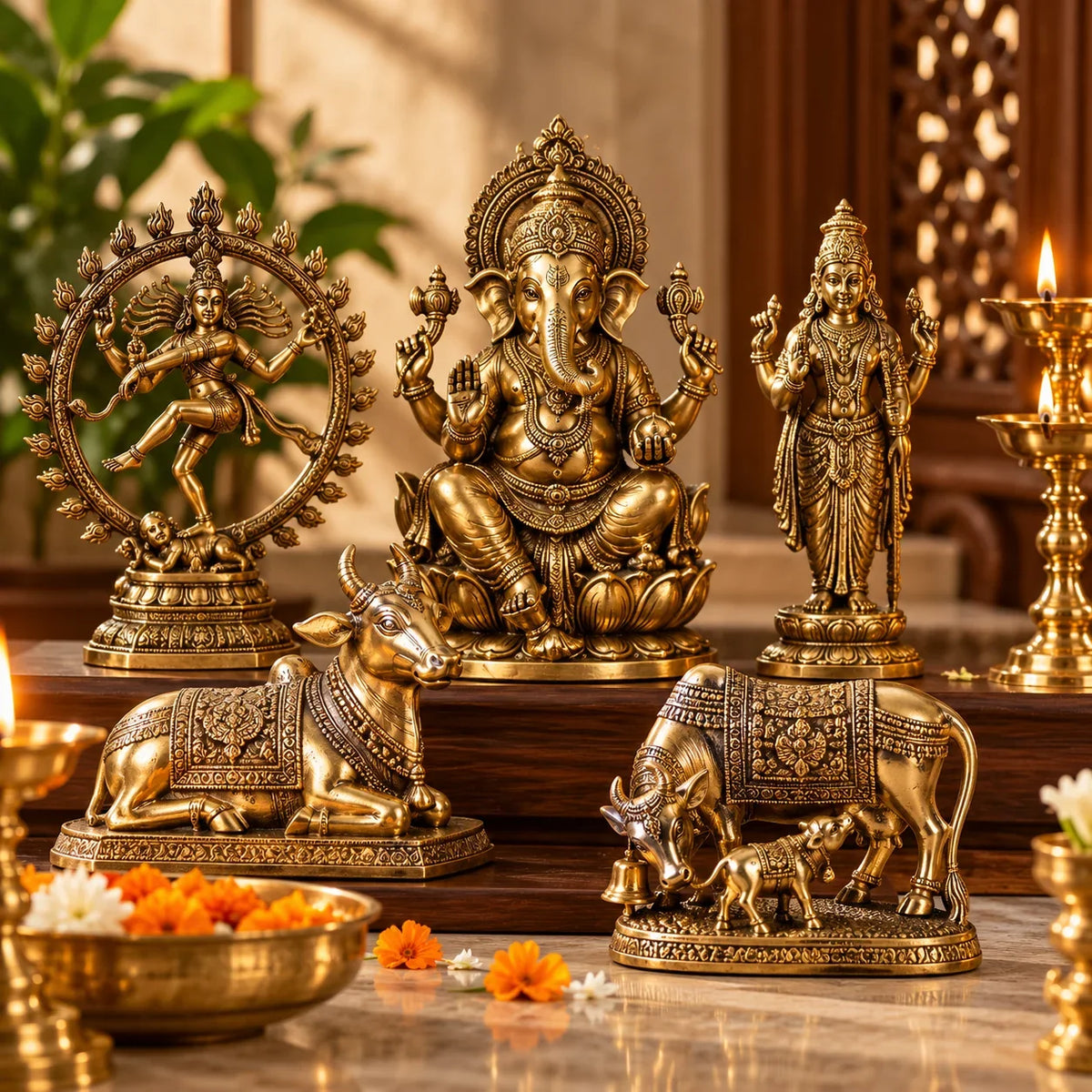 Brass Idols