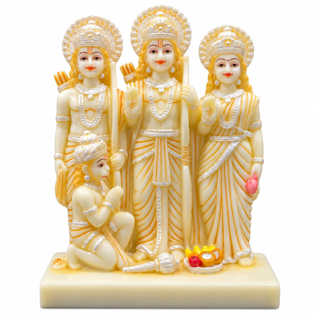 Ram Darbar Statue | Lord Ram, Sita, Lakshman & Hanuman Idol