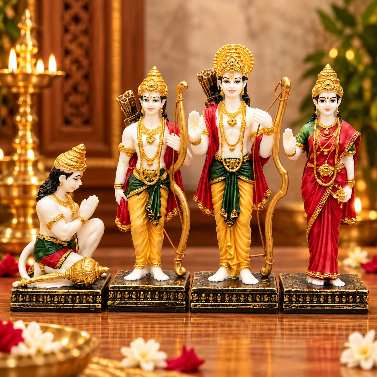 Ram Darbar Statue | Lord Ram Sita Lakshman & Hanuman Idol